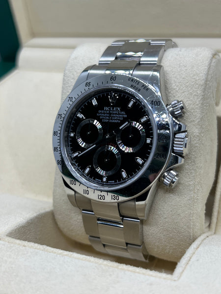 Rolex Daytona 116520 Unpolished Watch Only, “RARE UNPOLISHED
