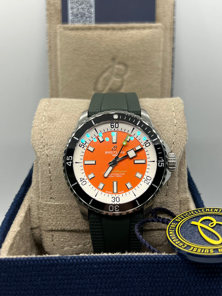 New/Unworn Breitling Superocean 42mm Kelly Slater Limited Edition Ref# A173751A1O1S1 Complete set