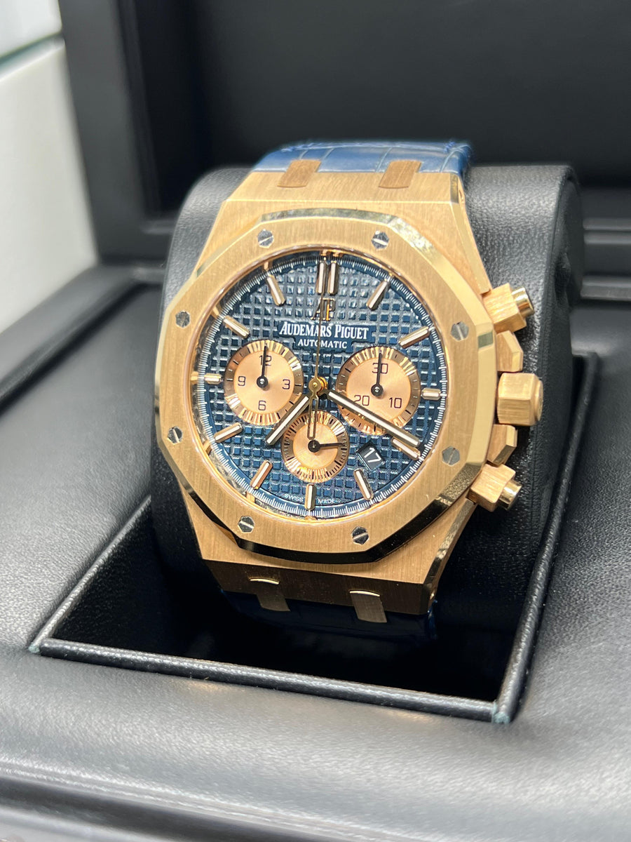 Audemars Piguet Royal Oak Chronograph 26331OR.OO.D315CR.01 Complete Set Dated 2018