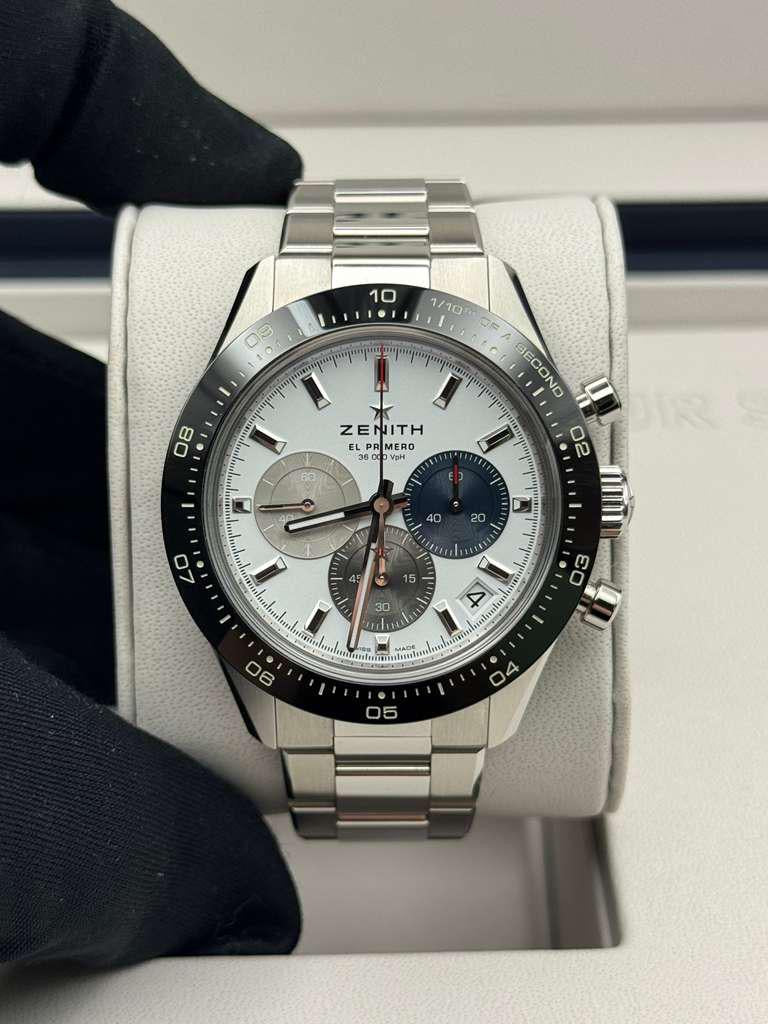Like New Zenith Chronomaster Sport 03.3100.3600/69.M3100 Complete Set Dated 09/2025