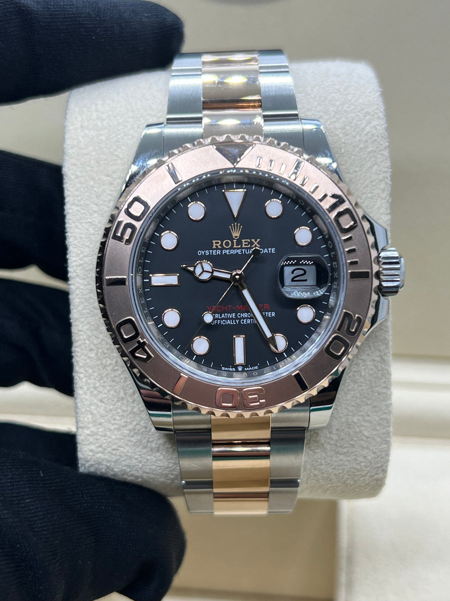 Rolex Yachtmaster Two Tone Rose Gold 126621 Complete Set Dated 2024