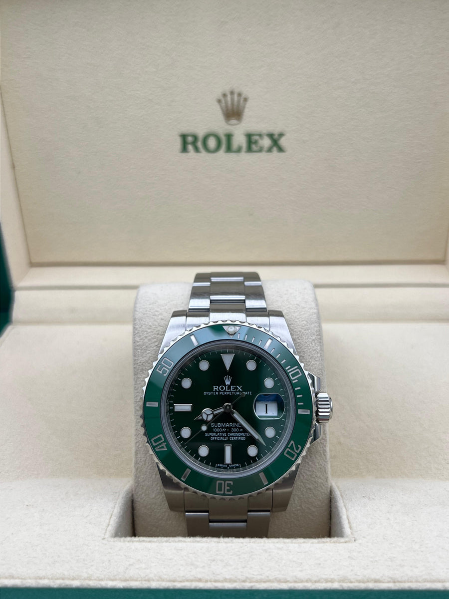 Rolex Submariner Date “Hulk” 116610LV Watch Only