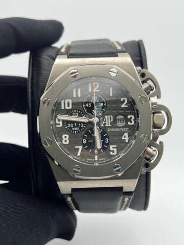 Audemars Piguet Royal Oak Offshore T3 “Terminator” 25863TI.OO.A001CU.01 Complete Set Dated 2004