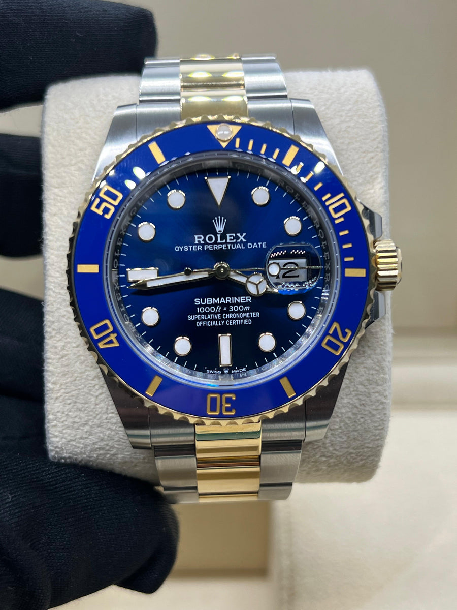 Rolex Submariner Two Tone 126613LB Complete Set Dated 03/2024