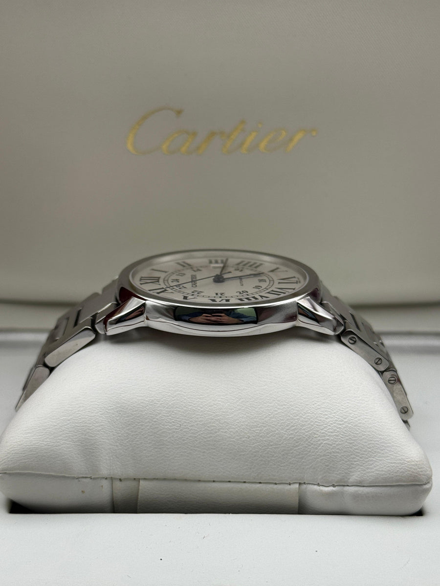 Cartier Ronde Solo W6701011 Complete Set Dated 2012