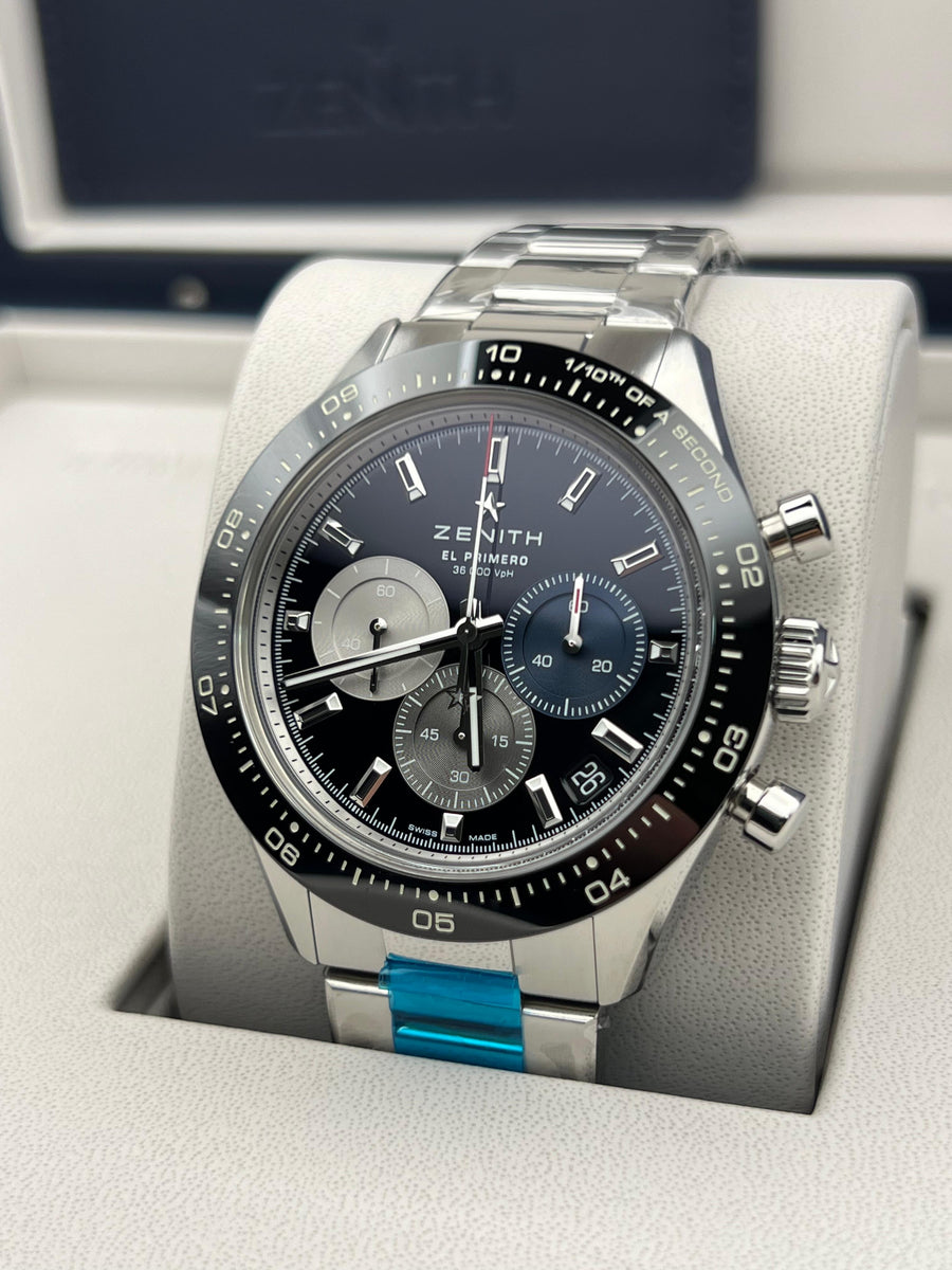 New/Unworn Zenith El Primero Chronosport 03.3100.3600/21.M3100 Complete Set