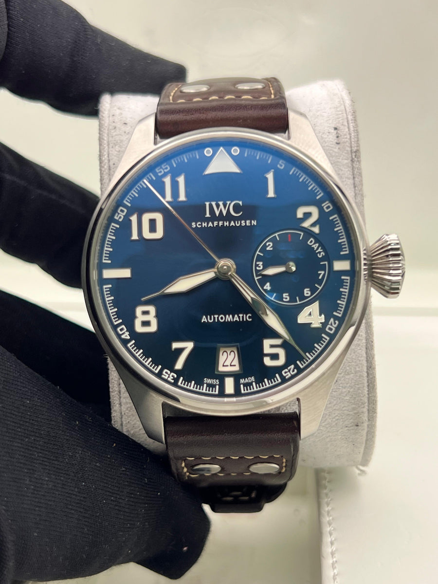 IWC Big Pilot “Le Petit Prince” Limited Edition IW500908 Complete Set **Damaged Box**