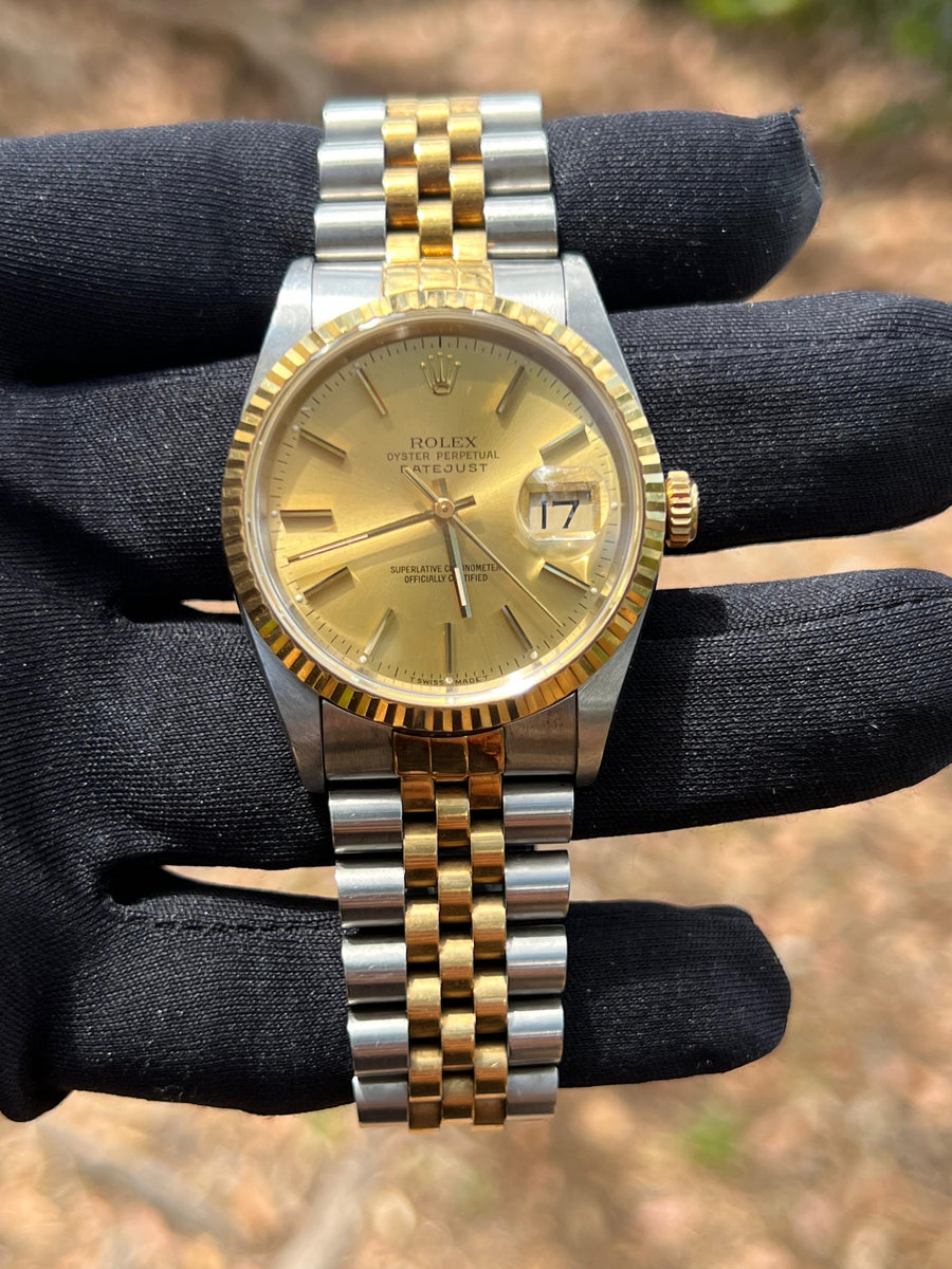Rolex Datejust Two Tone 16233 Watch Only