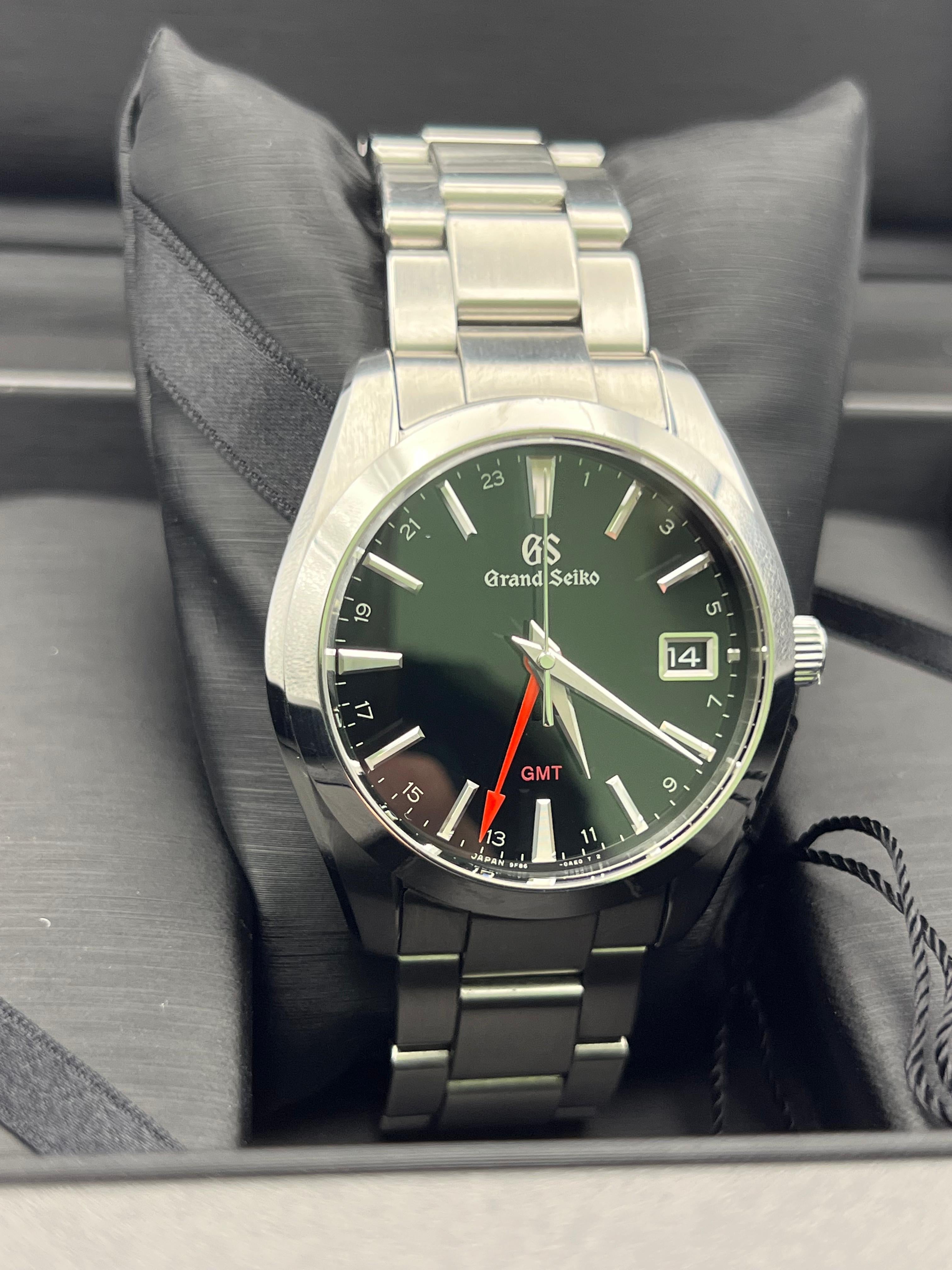 Grand Seiko GMT SBGN013 With Box Only – BST Watches