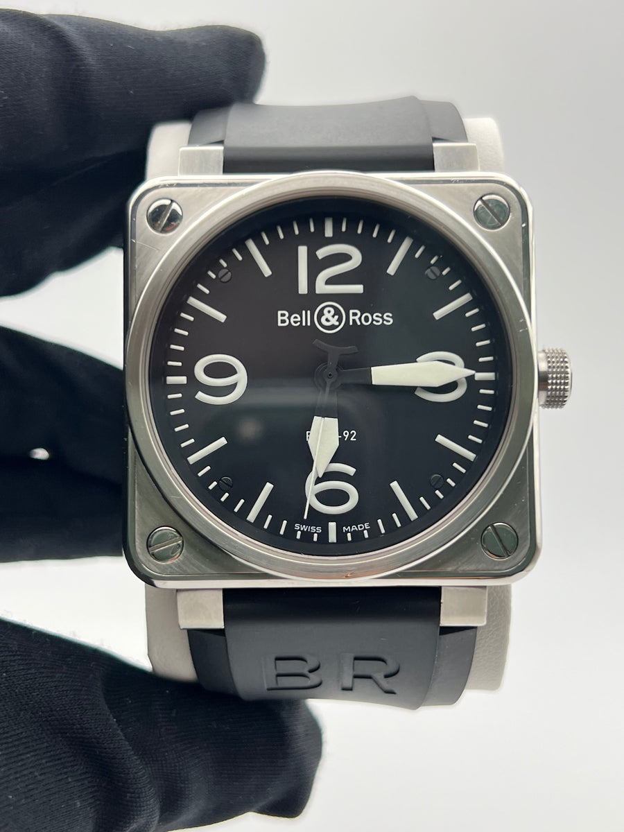 Bell & Ross Br01-92-S With Box & Papers