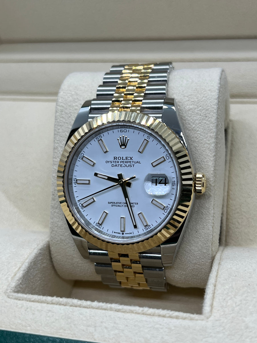 New/Unworn Rolex Datejust Two Tone 126333 Complete Set Dated 08/2024