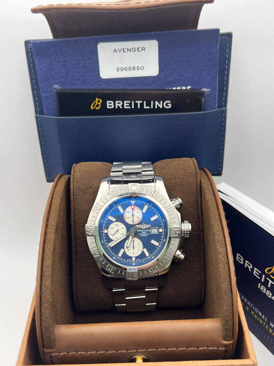 Breitling Super Avenger II A13371111C1A1 With Box & Papers Dated 2019