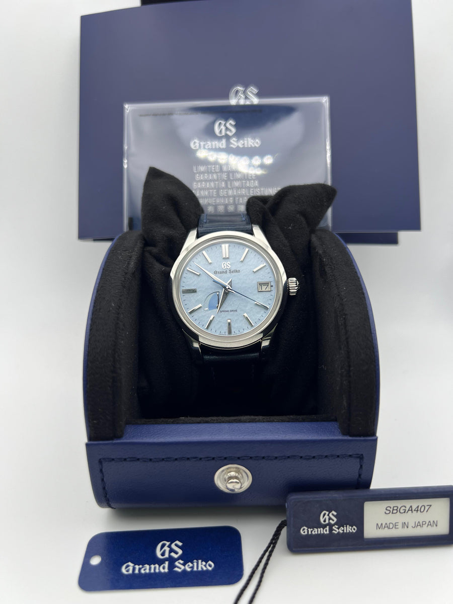 Grand Seiko Elegance Collection Skyflake SBGA407 With Box & Papers Dated 2024