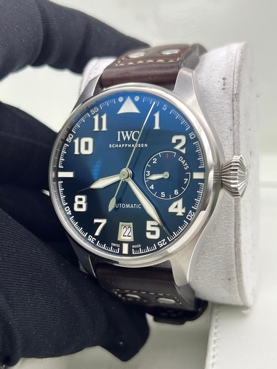 IWC Big Pilot “Le Petit Prince” Limited Edition IW500908 Complete Set **Damaged Box**