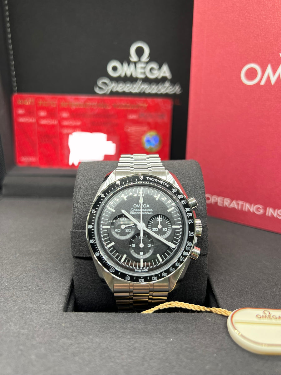 New/Unworn Omega Speedmaster Moonwatch Co-Axial Master Chronometer 310.30.42.50.01.001