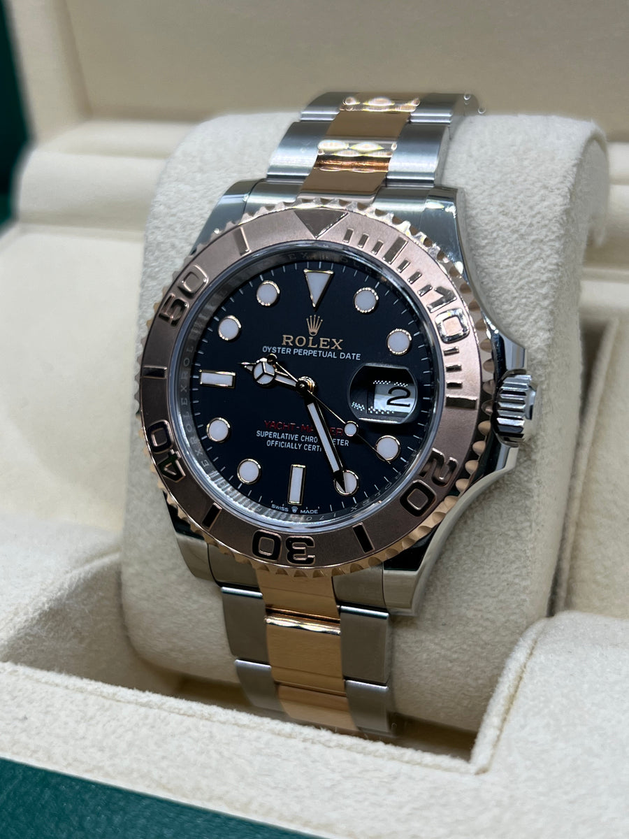 Rolex Yachtmaster Two Tone Rose Gold 126621 Complete Set Dated 2024