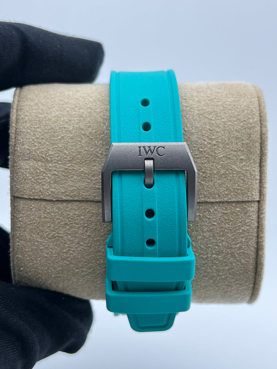 New/Unworn IWC Pilot Chronograph Mercedes AMG Petronas IW388108 Complete Set Dated 2025 + Two OEM Straps