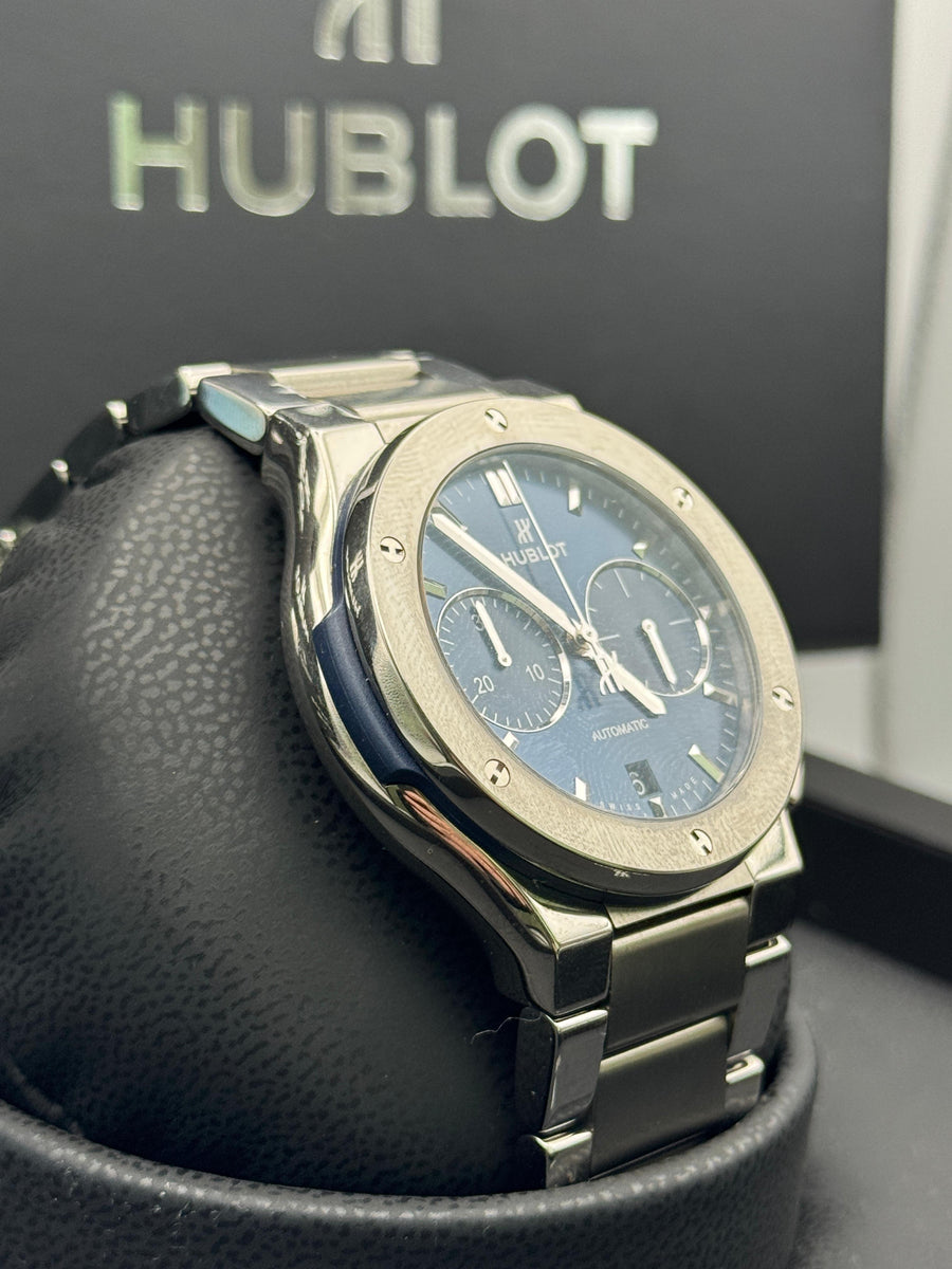 Hublot Classic Fusion Titanium Chronograph 540.NX.7170.NX Complete Set
