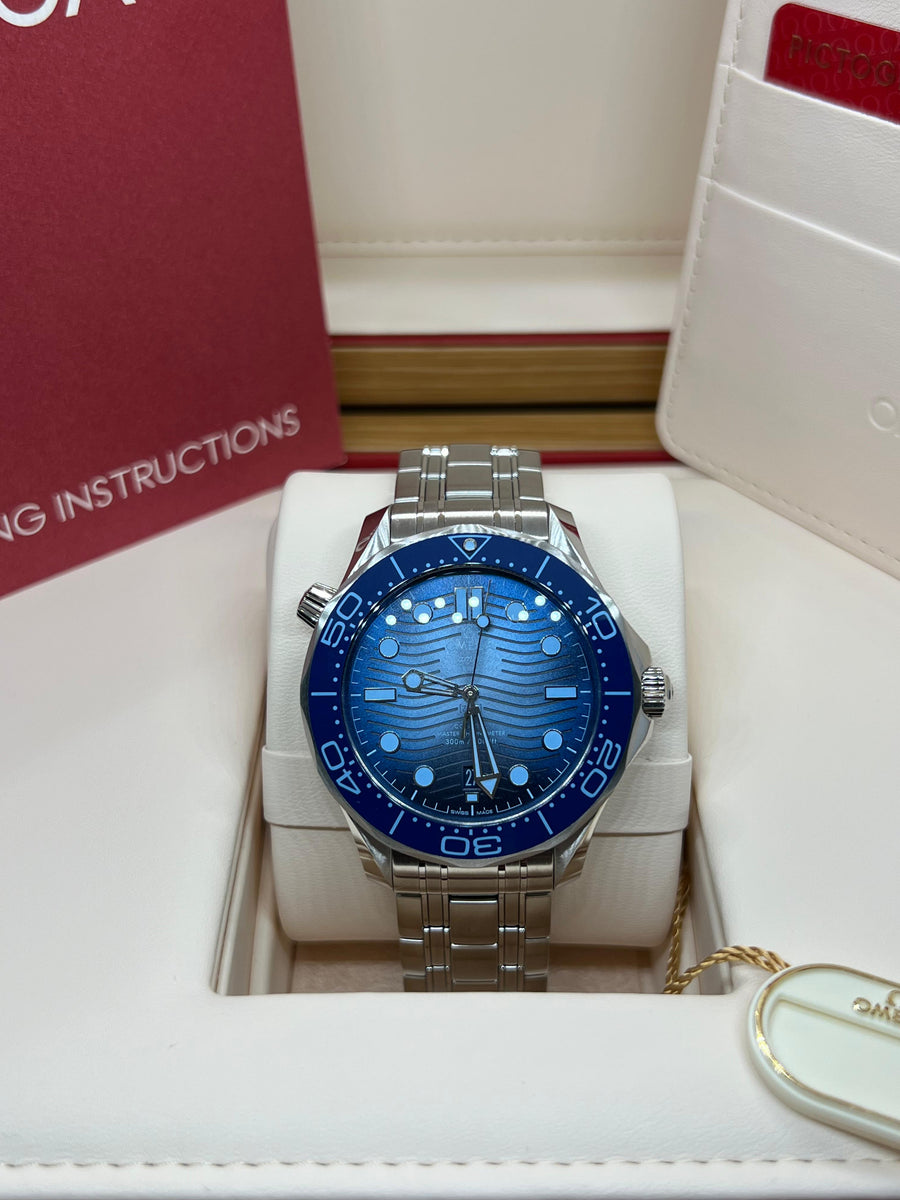 New/Unworn Omega Seamaster Professional Summer 210.30.42.20.03.003 Complete Set Dated 2024