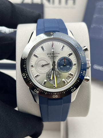 New/Unworn Zenith El Primero Chronomaster Sport 03.3103.3600/69.R950 Complete Set Dated 2025