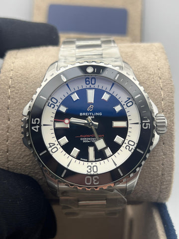 New/Unworn Breitling Superocean 46mm A17378211B1A1 Complete Set Dated 2025
