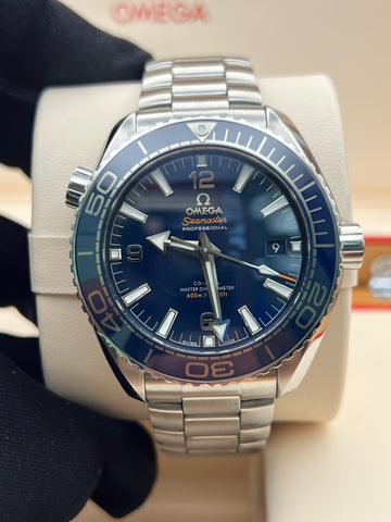Omega Seamaster Planet Ocean 43.5mm 215.30.44.21.03.001 With Box & Papers Dated 2019
