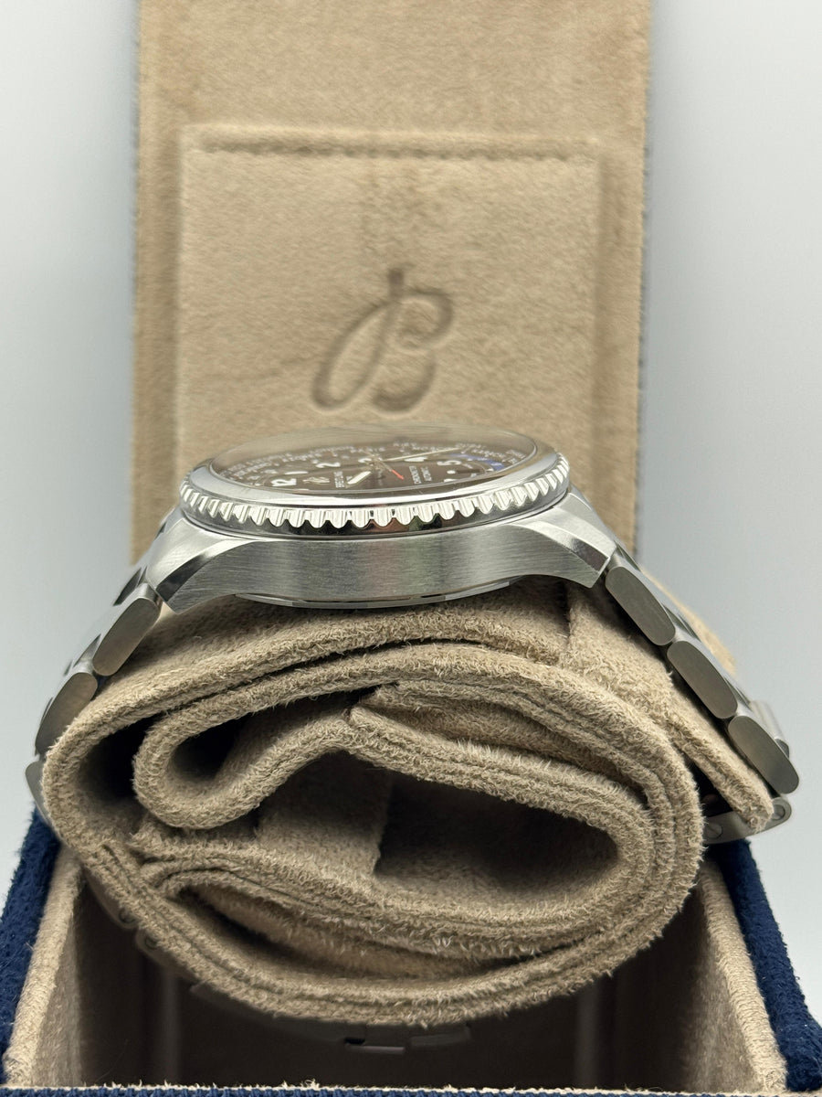 Breitling Navitiner Unitime AB3521U41B1A1 Complete Set