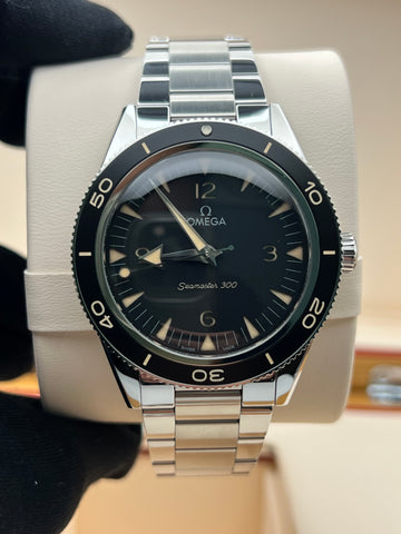Like New Omega Seamaster 300 Ref# 234.30.41.21.01.001 Complete Set Dated 2024