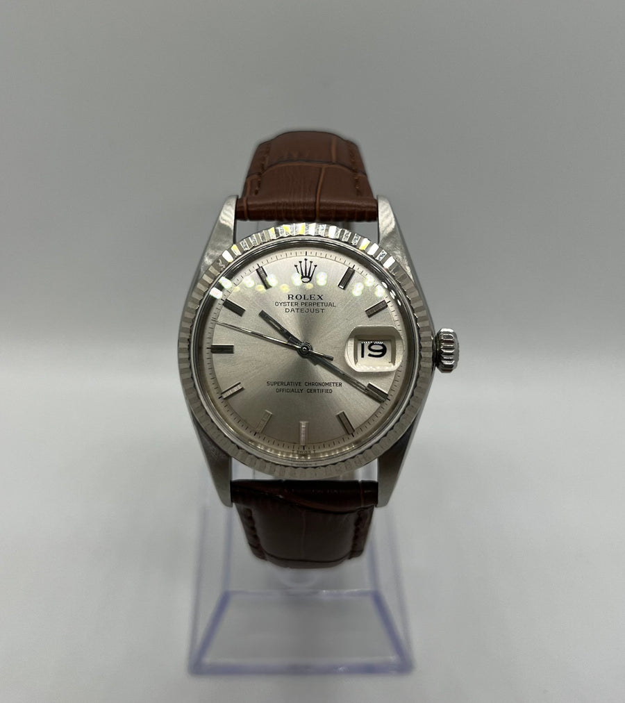 Rolex Oyster Perpetual Datejust 1601 With OEM Rolex Two Tone Clasp