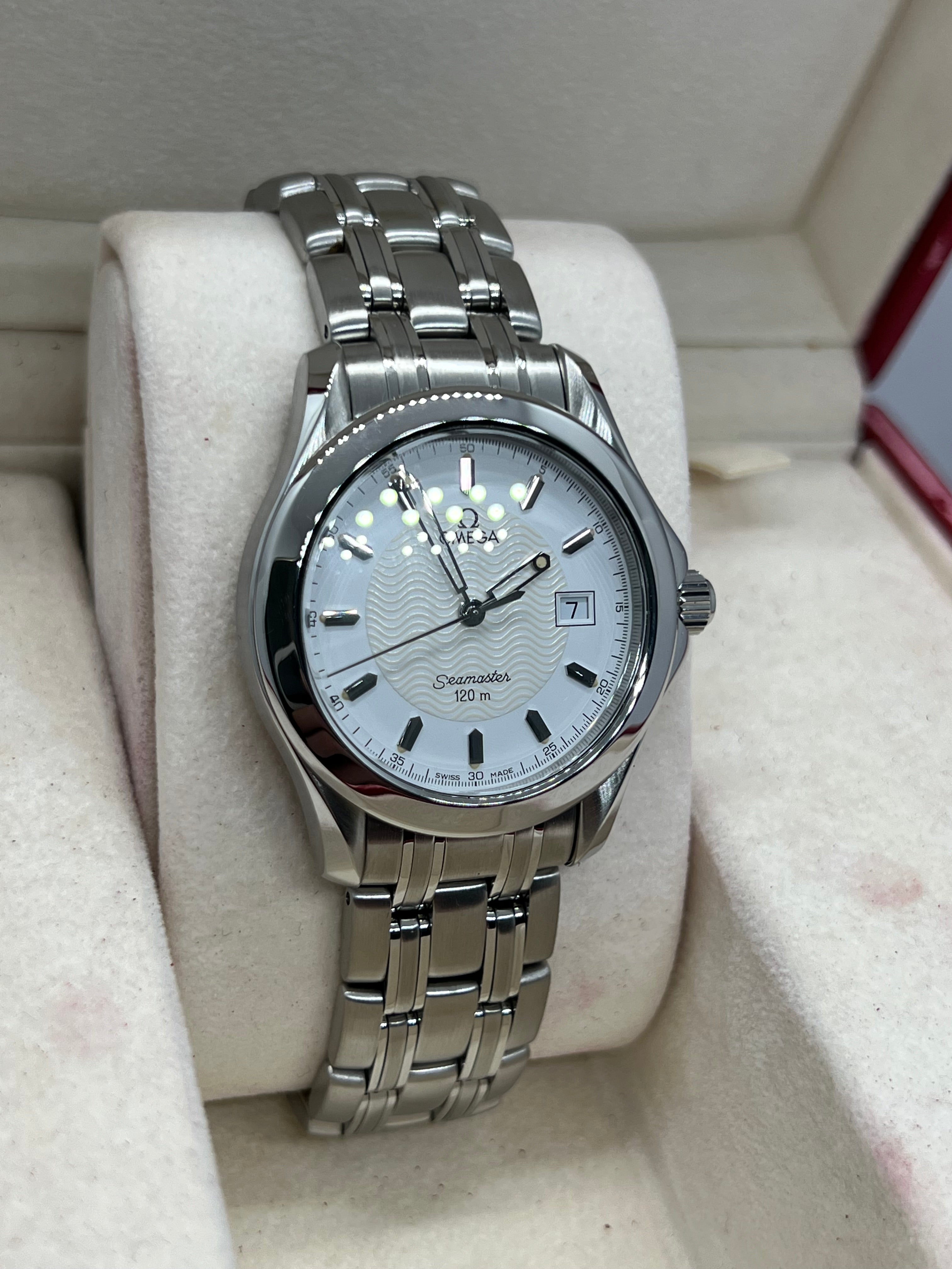 OMEGA Seamaster 腕時計(クォーツ) Omega Seamaster Quartz 2511.21 With Box & Accessories Only – BST