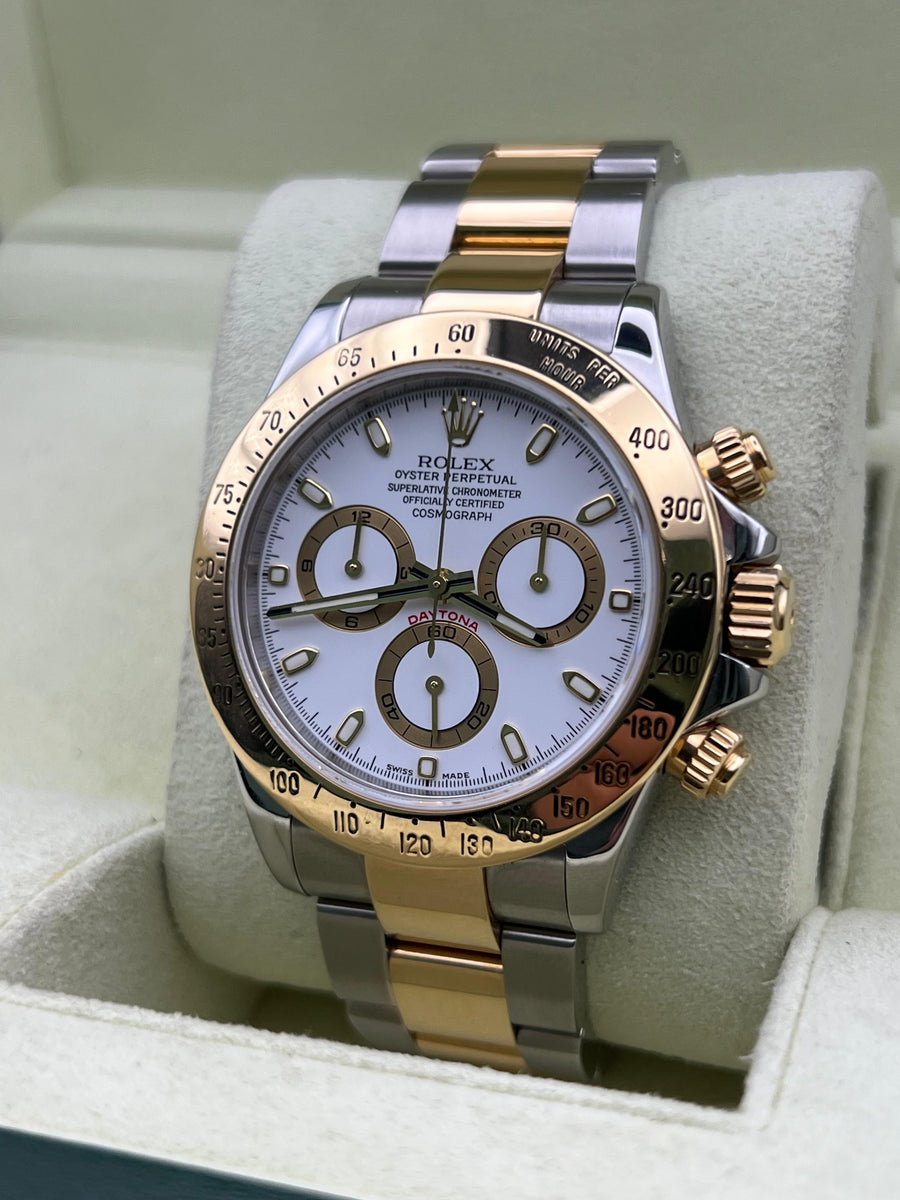 Rolex Daytona Two Tone 116523 with Box & Papers 2008