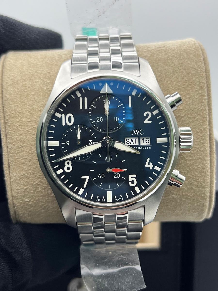 New/Unworn IWC Pilot Chronograph IW388113 Complete Set Dated 08/2025