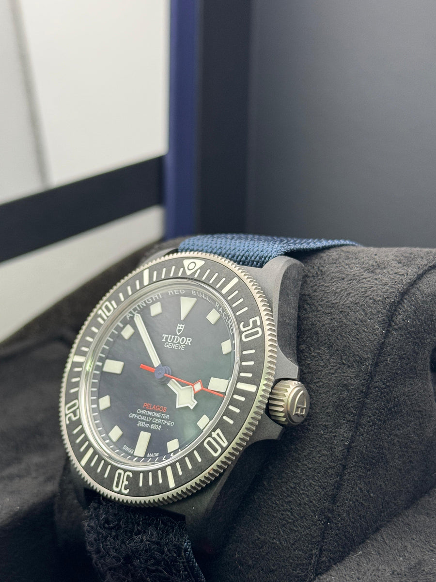 New/Unworn Tudor Pelagos FXD Red Bull 25707KN Complete Set Dated 08/2024