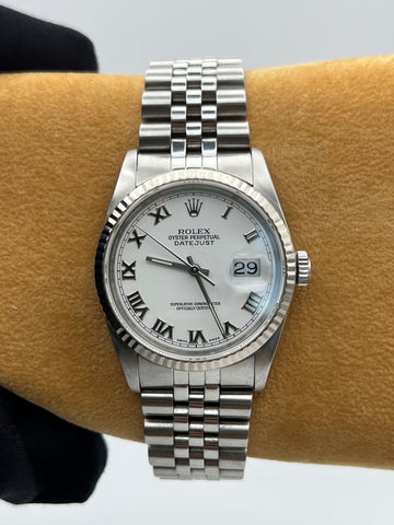 Rolex Datejust 16234 With Box Only E Serial