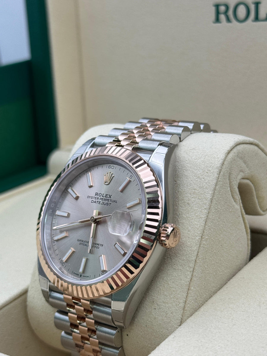 New/Unworn Rolex Datejust Two Tone RG 126331 Complete Set Dated 11/2025