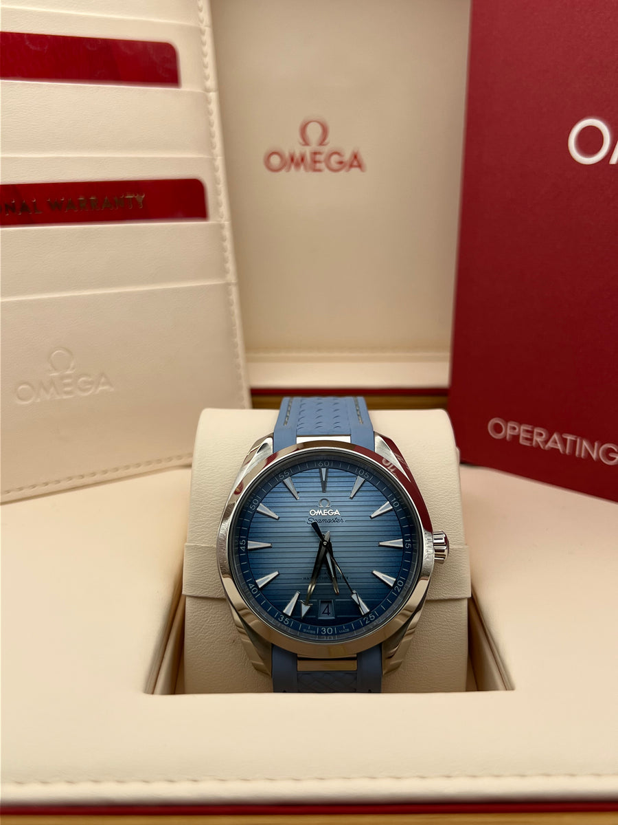 Omega Seamaster Aquaterra Summer 220.12.41.21.03.008 with Box & Papers Dated 2025
