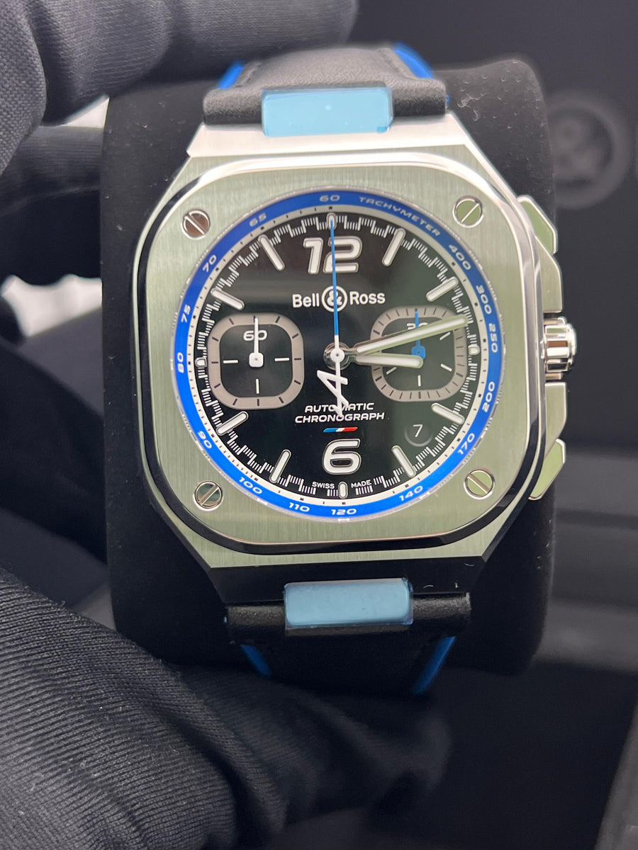 New/Unworn Bell & Ross Br 05 Chrono A523 42Mm Edition BR05C-A523-ST/SCA With Box