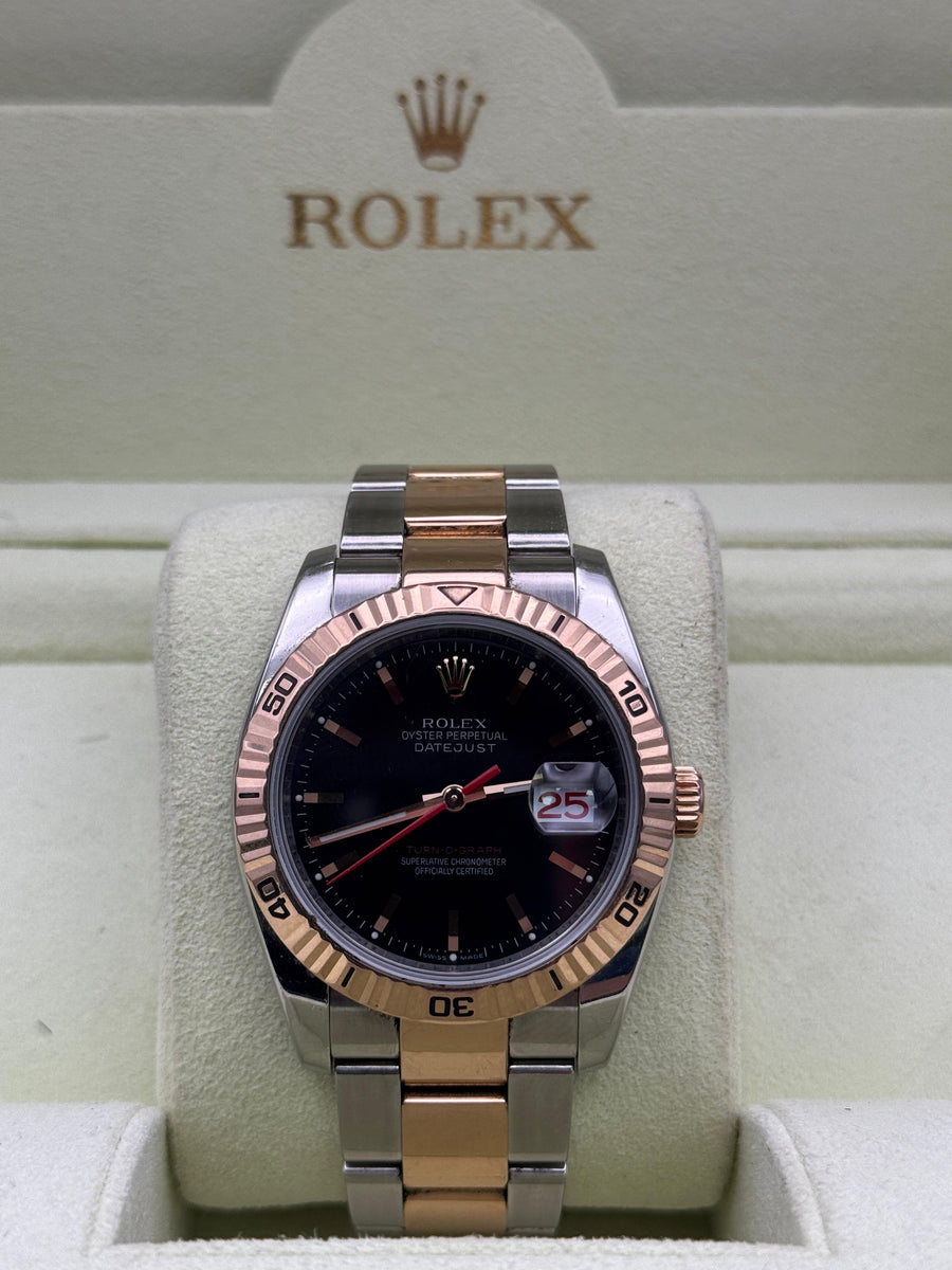 Rolex Turn O Graph Two Tone 116261 Watch Only