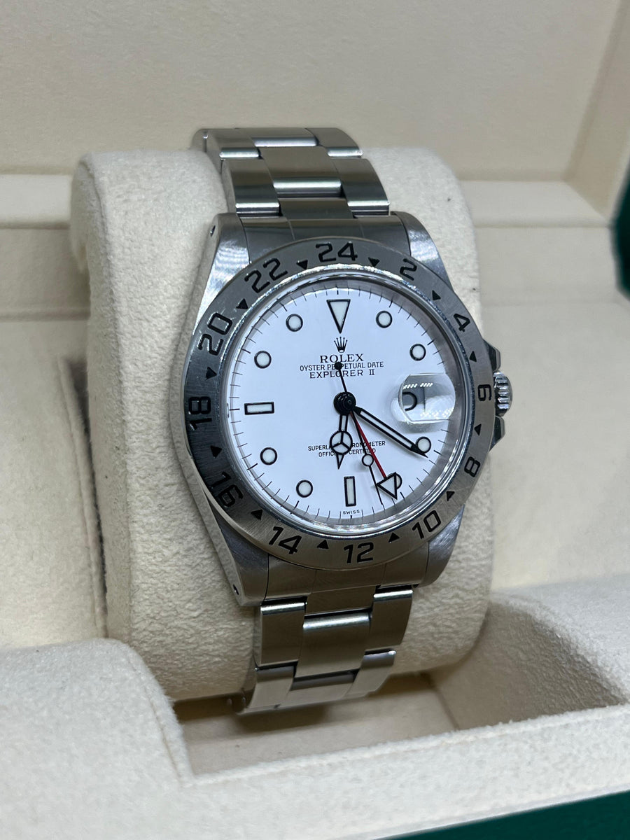 Rolex Explorer II 16570 With Papers & Serial Hang tag Only