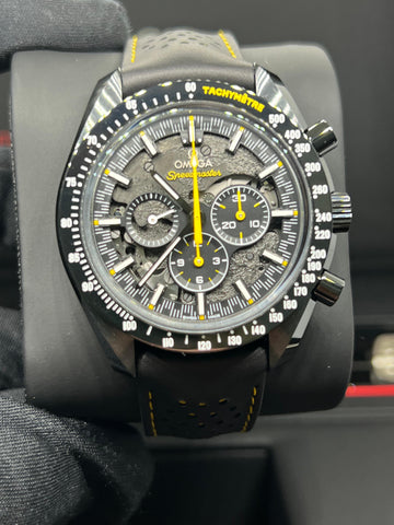 New/Unworn Omega Speedmaster Dark Side Of The Moon 311.92.44.30.01.001 Complete Set Dated 2024