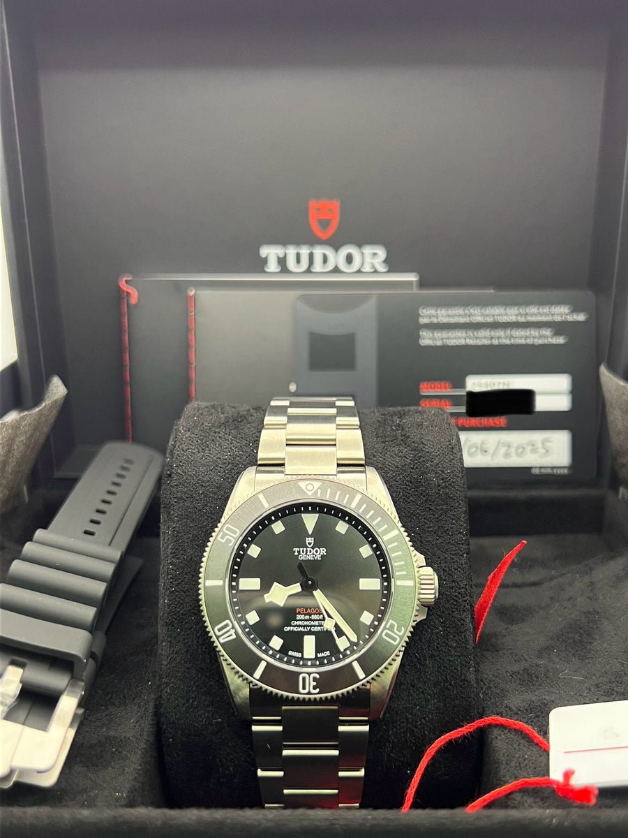 New/Unworn Tudor Pelagos 39mm 25407N Complete Set Dated 06/2025