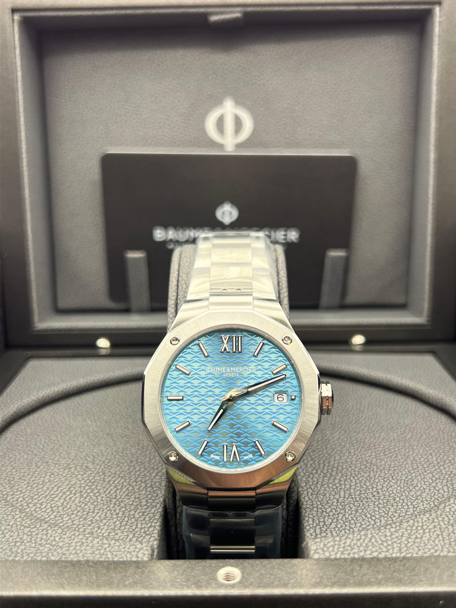 New/Unworn Baume & Mercier Riviera M0A10612 Complete Set