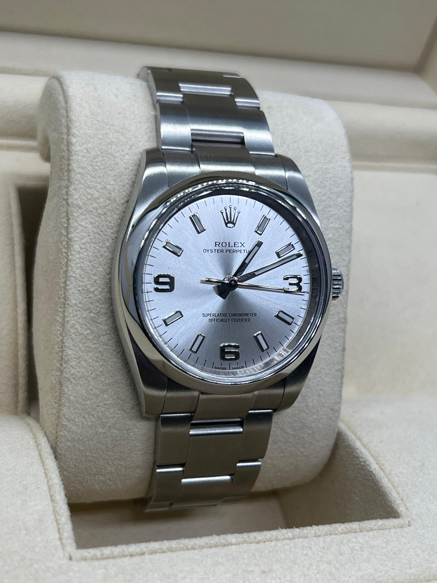 Rolex Oyster Perpetual 34mm 114200 With Box & Papers
