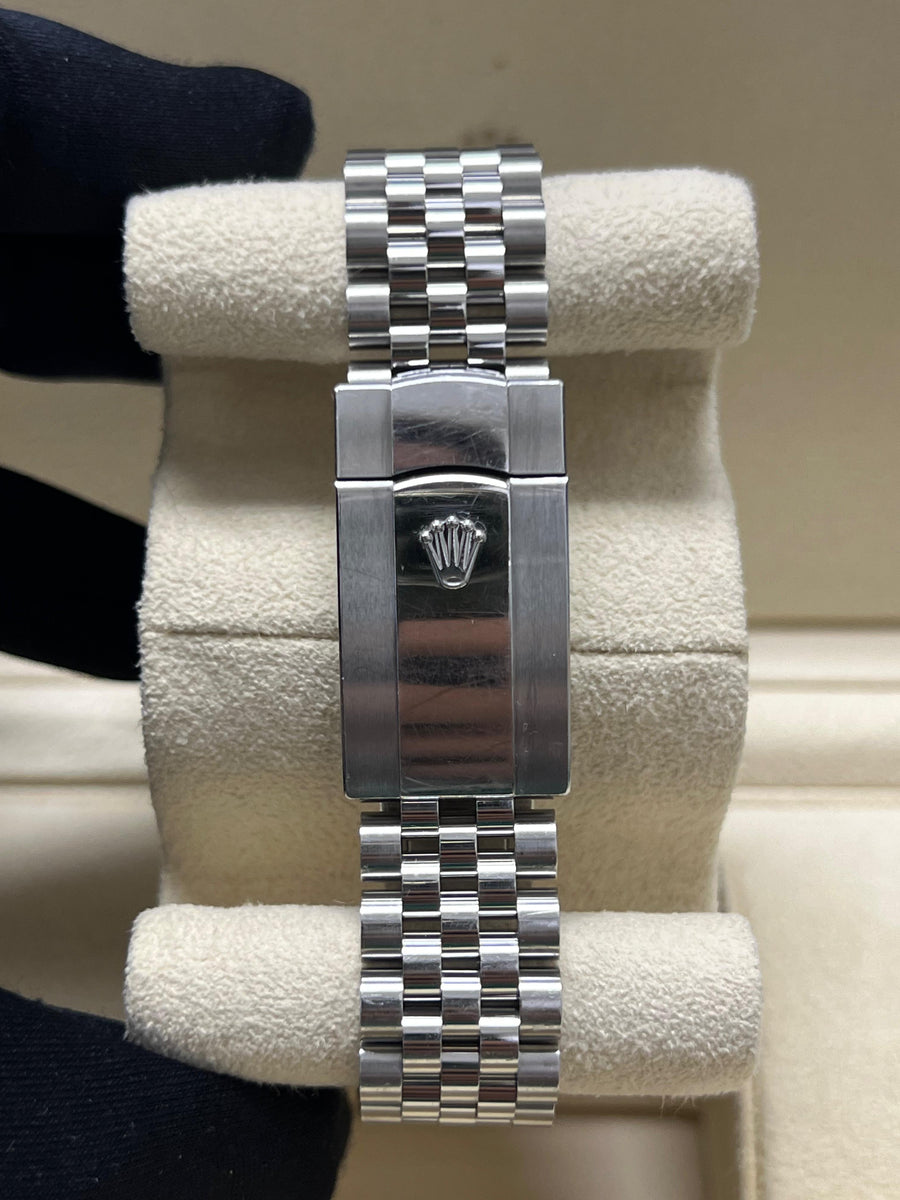 Rolex Datejust 126300 Blue Motif With Papers Only Dated 2023