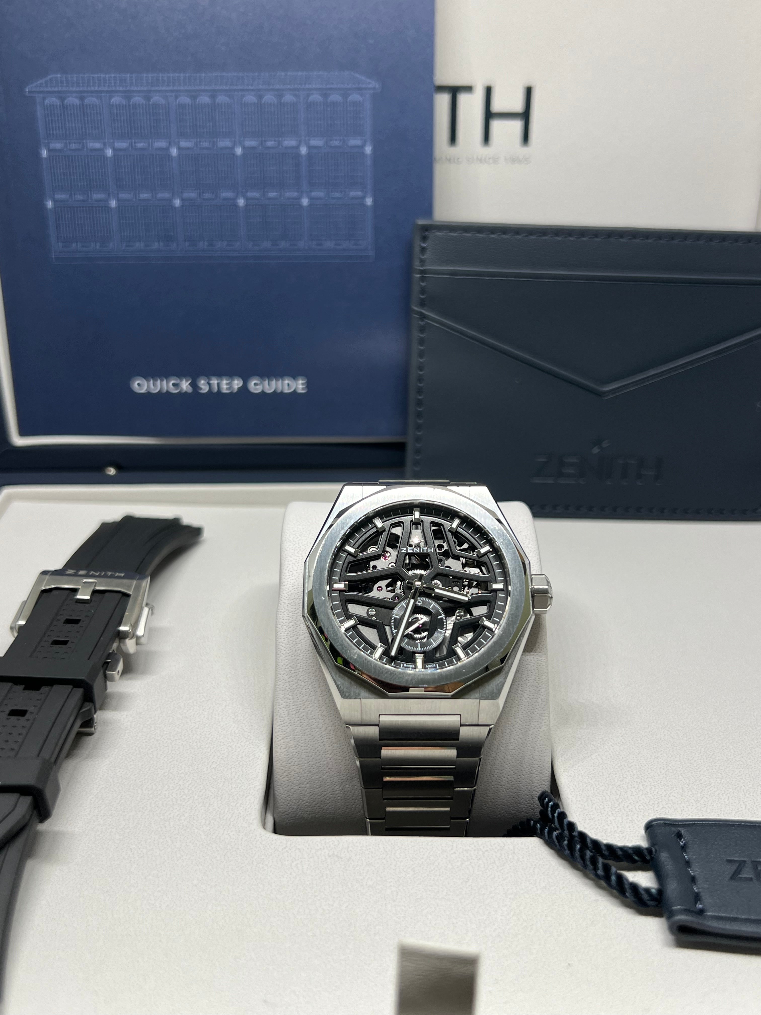Zenith Defy Skyline Skeleton 03.9300.3620/78.I001 With Box