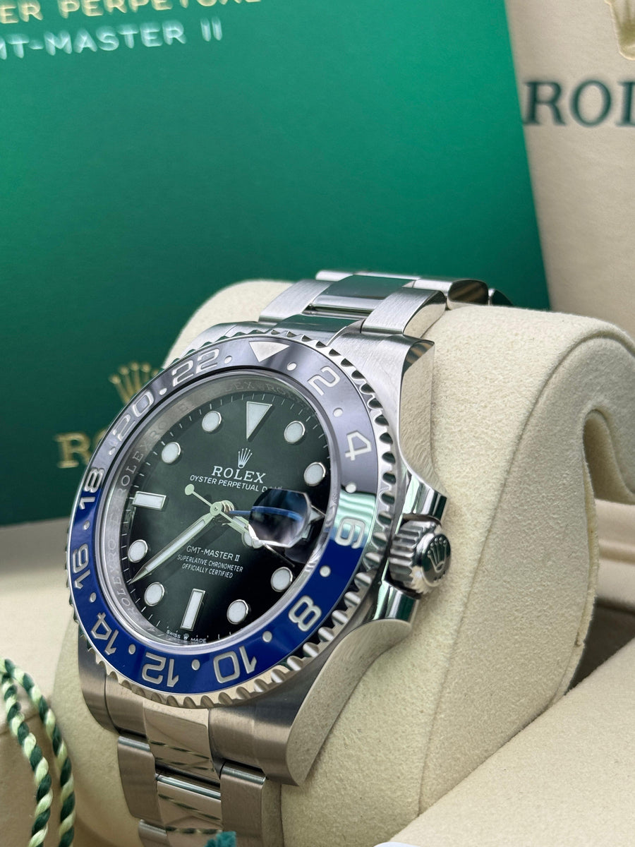 New/Unworn Rolex GMT Master II 126710BLNR Complete Set Dated 10/2025