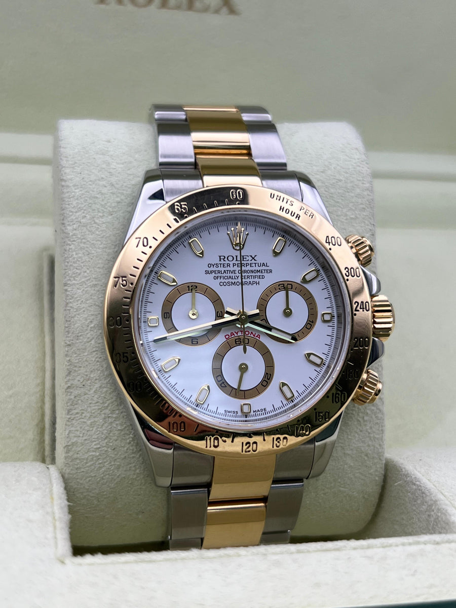 Rolex Daytona Two Tone 116523 with Box & Papers 2008