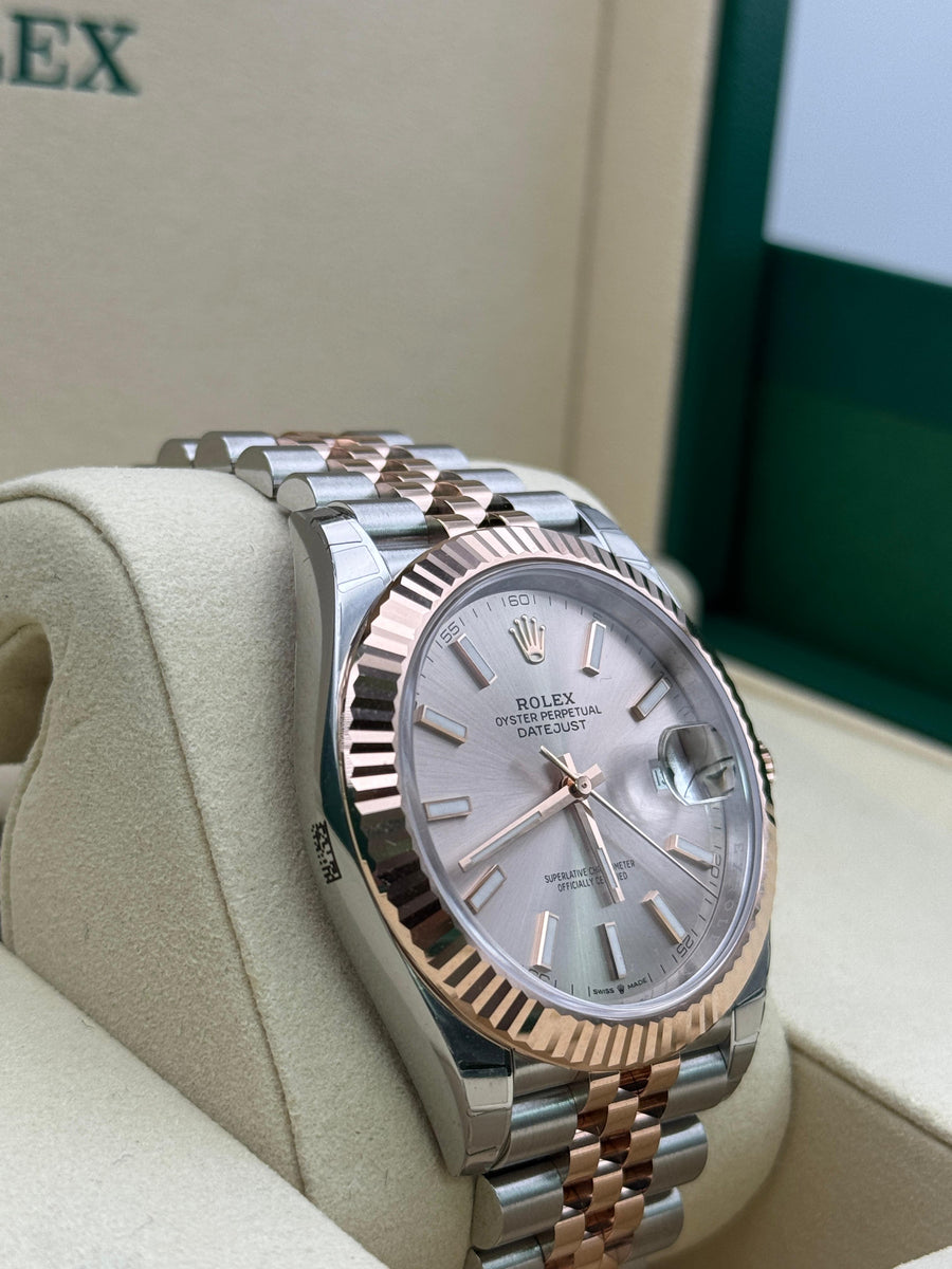 New/Unworn Rolex Datejust Two Tone RG 126331 Complete Set Dated 11/2025