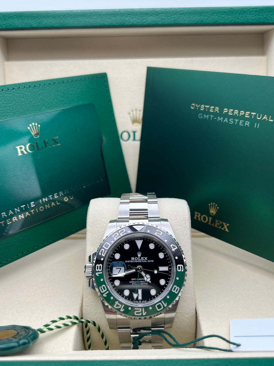 New/Unworn Rolex GMT Master II “Sprite” 126720VTNR Complete Set Dated 05/2025