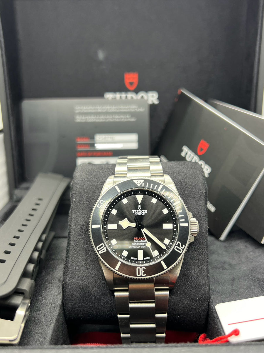 Tudor Pelagos 39mm 25407N Complete Set Dated 2022